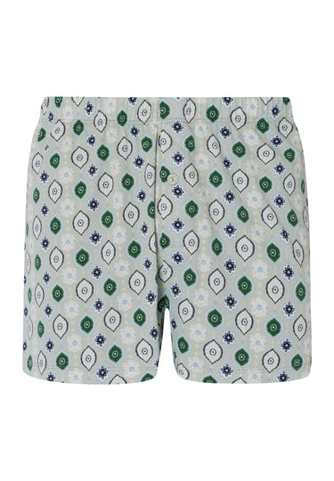 73290 Fancy Jersey KNIT BOXERS - 1234 Floral Minimal